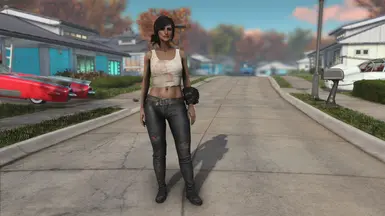 Tank Top &amp; Leathers