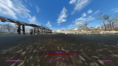 Character 3 - High FOV, purple HUD, red subtitles