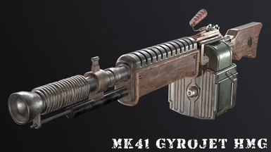 Mk 41 Gyrojet Heavy Machine Gun