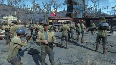 The same horde of Minutemen, but a different angle
