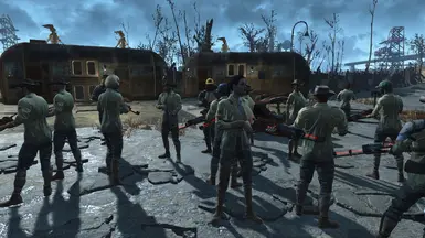 A horde of Minutemen