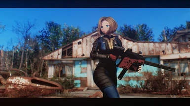 Fallout 4 Anime Mod Gameplay - AnimeRace Nanakochan - YouTube