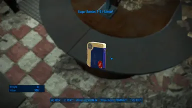 Sugar Bombs holotape in inventory