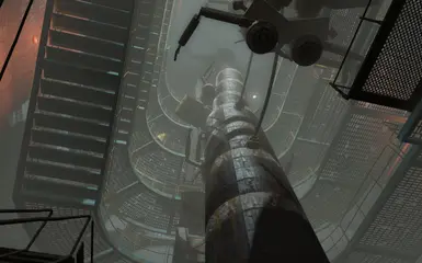 Broken ICBM after failed launch