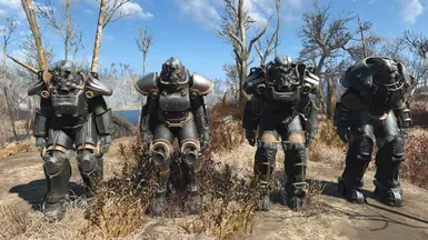 Captains Power Armor Paint and Headlamp Pack (Rebooted) at Fallout 4 ...