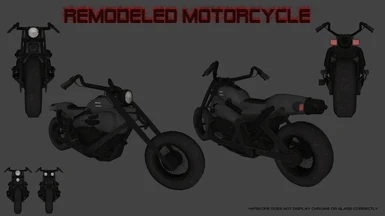 Optional motorcycle looks