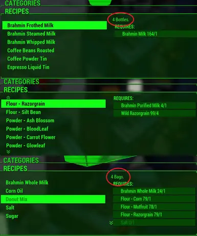 8. Crafting Sample 1 - Craft amount