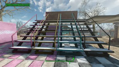17. Staircase(Snap-able, for building upper floor).
