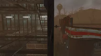 Wall-Through Conduit allowing outside access to Tower's Generator