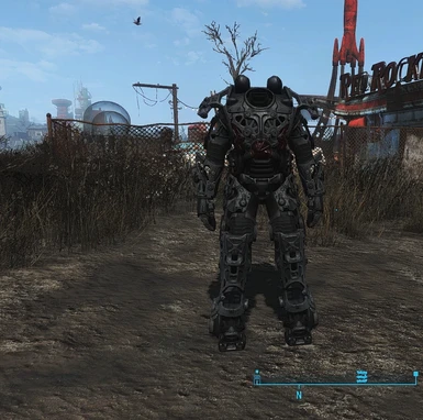 Black Titanium Power Armor Frame At Fallout 4 Nexus Mods And Community