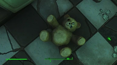 Once after Dogmeat played with his Teddy, I found this!