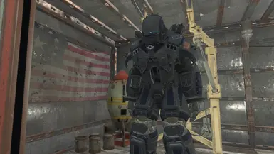 Liberty Power Armor with a Liberty Nuke