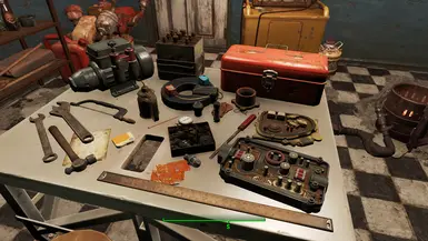 Workshop clutter