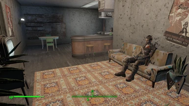 MacCready chilling in our new pad.