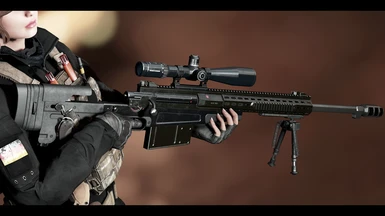Accuracy International Ax50 Anti Materiel Rifle At Fallout 4 Nexus Mods And Community