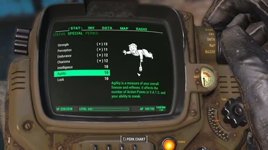 stats green ghoul fo3