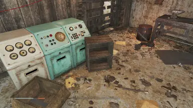 Crazy spinning wooden double box in Electrical Hobbyist's Club basement (now boxes separated)