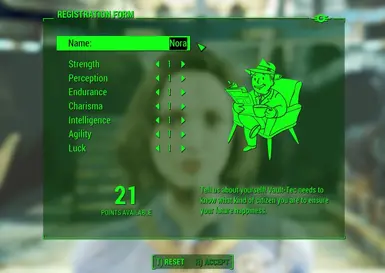 Customize on your way out of Vault 111