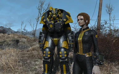 i made me a power armor texture for this suit