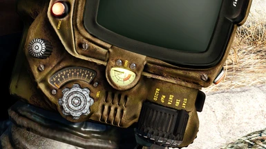 Fallout Texture Overhaul PipBoy (Pip-Boy) UHD 4K
