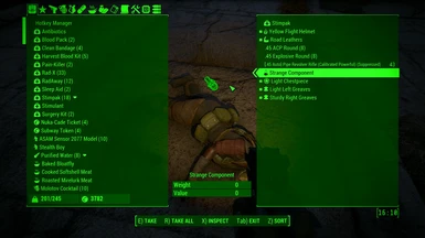 Immersive Legendary Drop At Fallout 4 Nexus Mods And Community