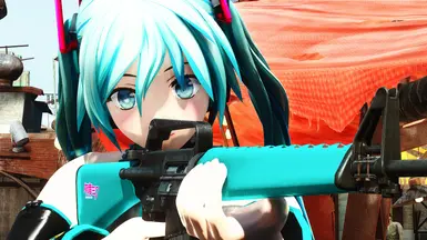 WM Service Rifle Skin-Miku at Fallout 4 Nexus - Mods and community