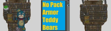 No Pack Armor Teddy Bears