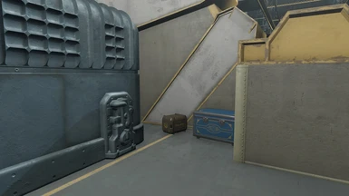Pip-Boy crate and Vault Suit trunk