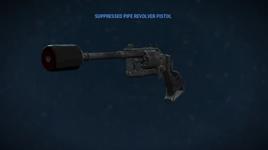 Pipe Revolver with Original Suppressor