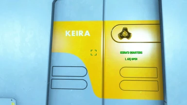 Keira with Door Name