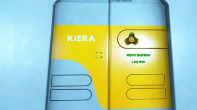 Kiera with Door Name