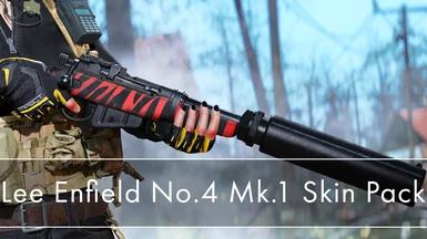 Lee Enfield No.4 Mk.1 Skin Pack at Fallout 4 Nexus - Mods and community