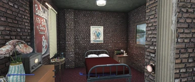 Player room - Sleeping area