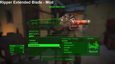 Ripper Extended Blade Mod