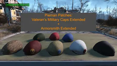 Military Caps Extended - Armorsmith Extended Compatibility Patch
