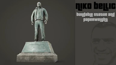 Niko Bellic Buildable Statue And Paperweight
