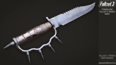 Standalone Fallout 3 Trench Knife