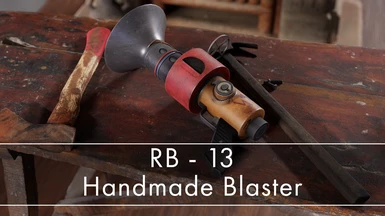Rb 13 Handmade Blaster At Fallout 4 Nexus Mods And Community