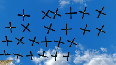 Ceiling fans display