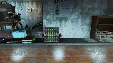 Put your books in the rack