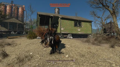 A Console Spawned Drugged Deathclaw Example