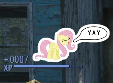 Experience Up replace(Fluttershy's yay)