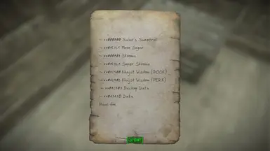 The console list