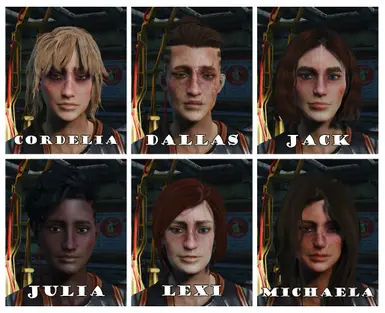 A Few Commonwealth Faces at Fallout 4 Nexus - Mods and community