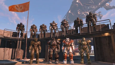 Brotherhood of Steel (X-02, X-03, T-65, Ultracite, Midwestern, CAPA, CPAO, All Factions Paint Job)