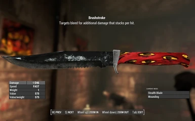 Unique Pickman's Blade and Bowie Knife Buff