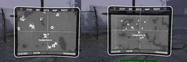 default zoom, vanilla vs mod