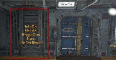 Vault 75 Elevator Bypass for NPCs/Settlers