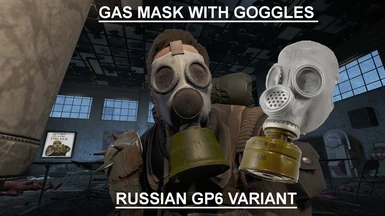 Russian GP-6 Gas Mask Re-texture