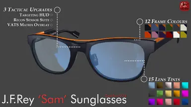 J.F.Rey Sam Sunglasses - Death Stranding Inspired Eyewear at Fallout 4 ...